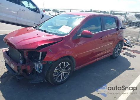 2017 Chevrolet Sonic Lt Auto z USA, uszkodzony, nr VIN 1G1JD6SB7H4112771